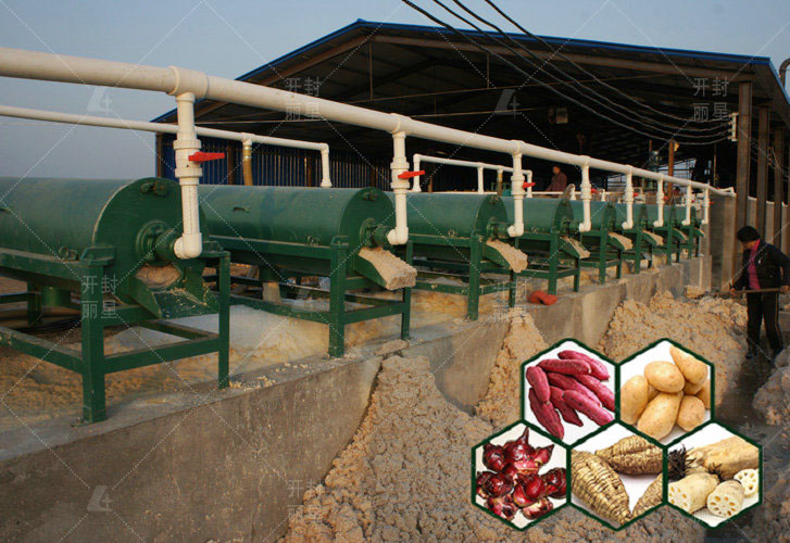 薯類淀粉生產(chǎn)線}
