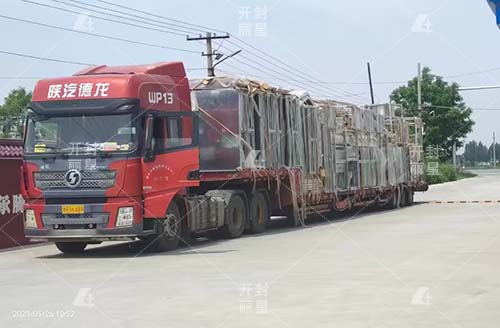 自動化粉條機、方便粉絲生產(chǎn)線**車已抵達天津