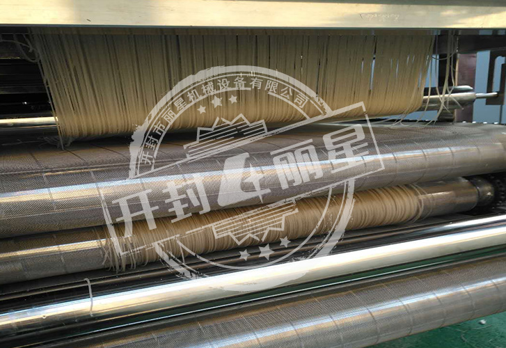 全自動粉條生產(chǎn)線螺旋推進技術(shù)，麗星機出粉不斷條不粘連