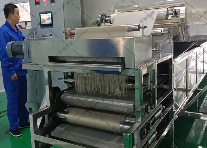 麗星日產(chǎn) 5 噸自動(dòng)粉條設(shè)備，甘肅客戶試機(jī)全記錄