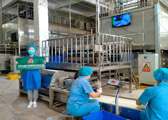 粉條機(jī)生產(chǎn)粉條時，如何保證粉條口感勁道？