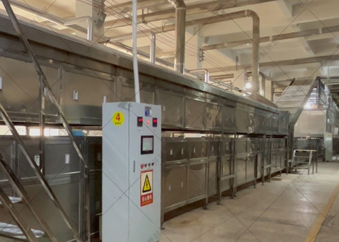 粉條生產(chǎn)線加工粉條時(shí)，冷卻這一步要多久？