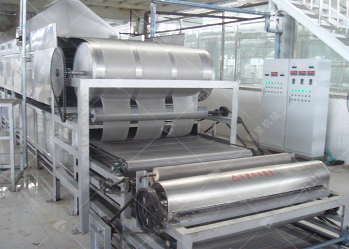 麗星全自動粉皮機自動控溫成型，解生產(chǎn)難題