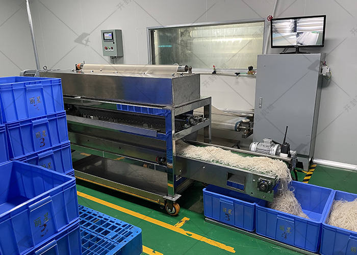 搞懂麗星速食粉絲設(shè)備生產(chǎn)流程，吃酸辣粉更安心